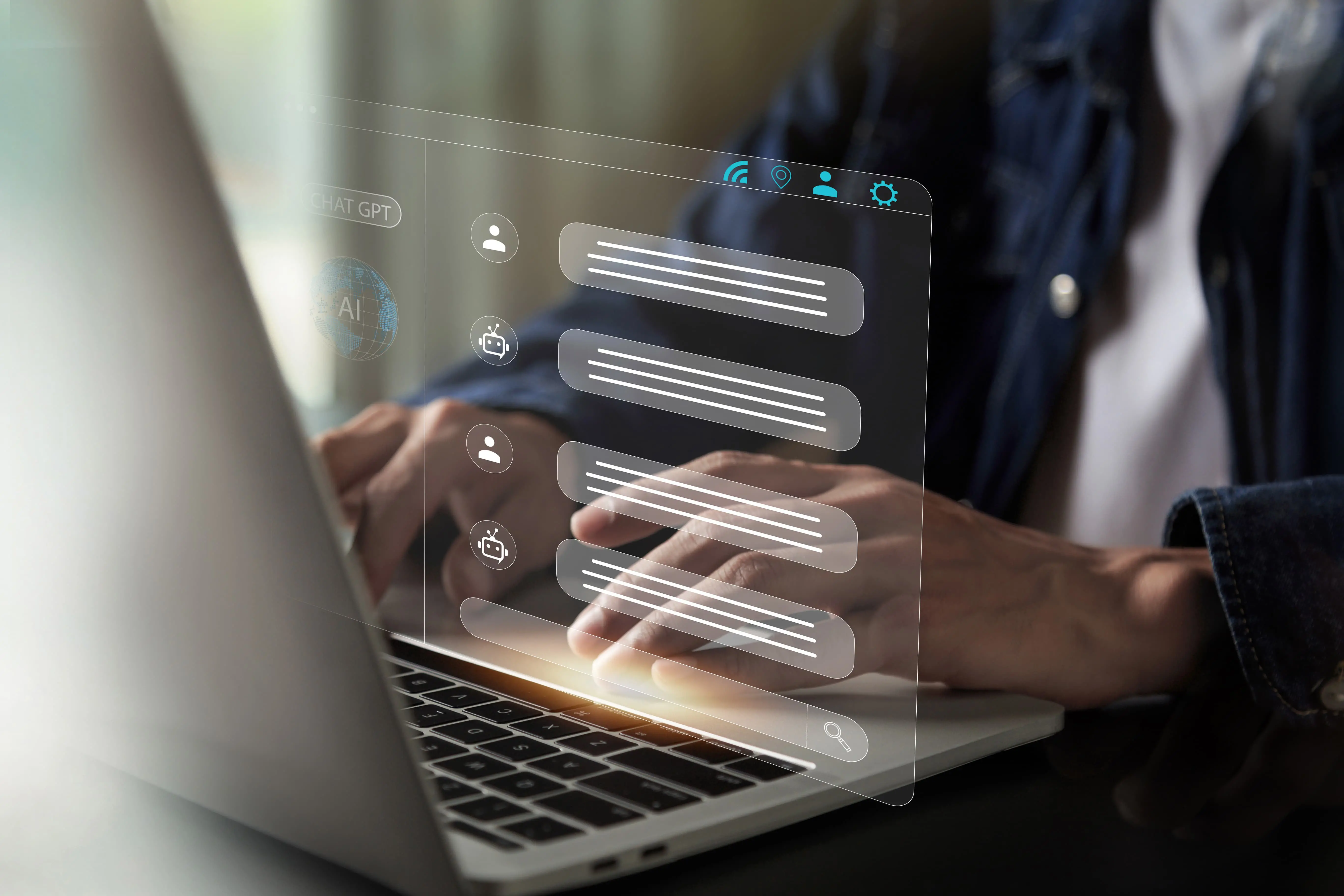 テキストベースで質問できる/見返せる